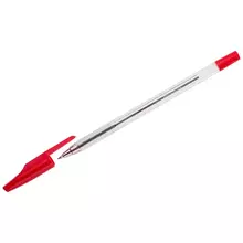 Ручка шариковая OfficeSpace красная 07 мм.