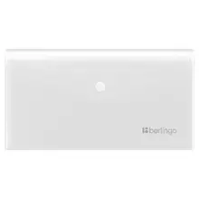 Папка-конверт на кнопке Berlingo "No Secret", С6, 200 мкм, матовая