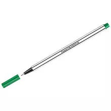 Ручка капиллярная Luxor "Fine Writer 045" зеленая 08 мм.
