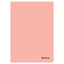 Папка-уголок Berlingo "Instinct", А4, 330 мкм. фламинго