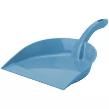 Совок для мусора Idea "Идеал" низкая ручка пластик 23*5*31 см. серо-голубой