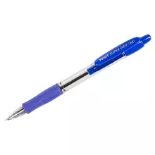 Ручка шариковая автоматическая Pilot "Super Grip" синяя, 1,0 мм. грип
