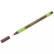 Ручка капиллярная Schneider "Line-Up" коричневая, 0,4 мм.