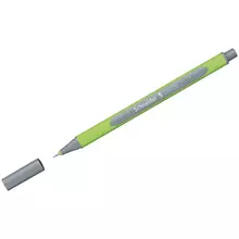 Ручка капиллярная Schneider "Line-Up" серебристо-серая, 0,4 мм