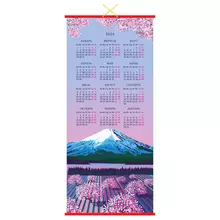 Календарь настенный "циновка" OfficeSpace "Fujiyama" 2024 г.