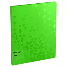 Папка с 20 вкладышами Berlingo "Neon" 17 мм. 1000 мкм. зеленый неон с внутр. карманом