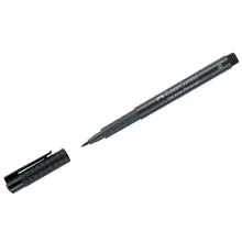 Ручка капиллярная Faber-Castell "Pitt Artist Pen Brush" цвет 235 холодный серый VI пишущий узел "кисть"