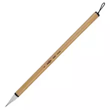 Кисть художественная для каллиграфии Гамма коза №2 бамбуковая ручка