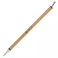 Кисть художественная для каллиграфии Гамма коза №3 бамбуковая ручка