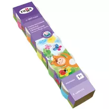 Краски пальчиковые Гамма "Малыш", сенсорные, 1+, 5 цветов, 50 мл. картон. упаковка