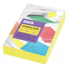 Бумага цветная OfficeSpace "Intensive Color" А4 80г./м² 500 л. (желтый)