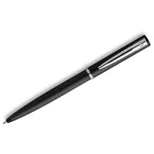 Ручка шариковая Waterman "Allure Black" синяя, 1,0 мм, кнопоч. подарочная упаковка