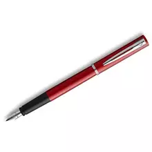Ручка перьевая Waterman "Allure Red" синяя, 0,8 мм, подарочная упаковка