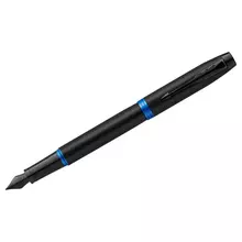 Ручка перьевая Parker "IM Professionals Marine Blue BT" синяя, 0,8 мм, подарочная упаковка