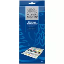 Акварель Winsor&Newton "Cotman" 24 кюветы пласт. коробка