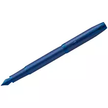 Ручка перьевая Parker "IM Professionals Monochrome Blue" синяя, 0,8 мм. подарочная упаковка