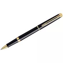 Ручка-роллер Waterman"Hemisphere Mars Black GT" черная 08 мм. подарочная упаковка