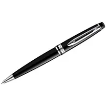 Ручка шариковая Waterman "Expert Black PT" синяя, 1,0 мм, подарочная упаковка