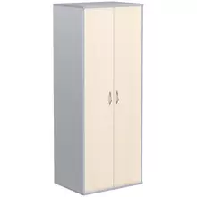 Шкаф для одежды двухдверный Skyland Imago/Клен Металлик 770*580*1975 ГБ-2