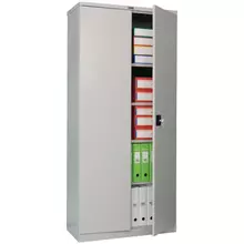 Шкаф металлический офисный Практик СВ-14 1860*850*500 серый