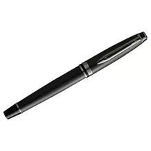 Ручка-роллер Waterman "Expert Metallic Black RT" черная 08 мм. подарочная упаковка