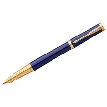Ручка перьевая Parker "Ingenuity Blue GT" 0,8 мм. подарочная упаковка
