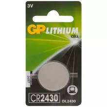 Батарейка GP CR2430 (DL2430) литиевая BC1