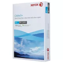 Бумага для цветной лазерной печати большой формат А3, 90 г/м2, 500 л. XEROX COLOTECH+ Blue, 161% CIE