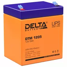 Аккумуляторная батарея для ИБП любых торговых марок, 12В, 5 Ач, 90х70х101 мм. DELTA