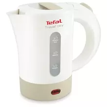 Чайник TEFAL KO120130 05 л. 650 Вт закрытый нагревательный элемент пластик бело-бежевый