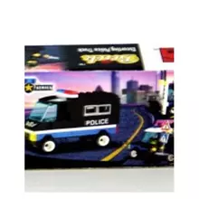 Конструктор ENLIGHTEN пластмассовый BOX 19*9*5 см. Police Truck