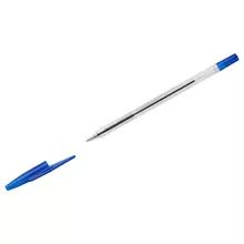 Ручка шариковая СТАММ "333" синяя, 0,7 мм.