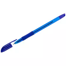 Ручка шариковая OfficeSpace "Nord" синяя, 0,7 мм. грип, на масляной основе, штрихкод