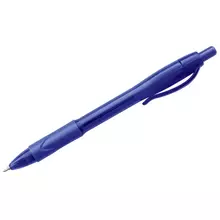 Ручка шариковая автоматическая OfficeSpace "Nautilus" синяя 07 мм. на масляной основе штрихкод