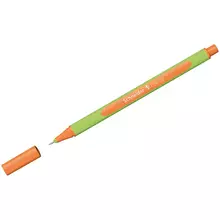 Ручка капиллярная Schneider "Line-Up" оранжевая, 0,4мм