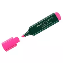 Текстовыделитель Faber-Castell "48" розовый 1-5 мм.