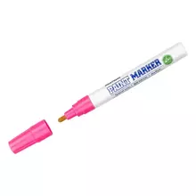 Маркер-краска Munhwa розовая 45 мм. "Neon" нитро-основа