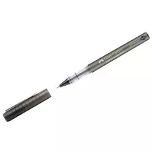 Ручка-роллер Faber-Castell "Free Ink Needle" черная 05 мм. одноразовая