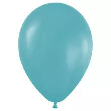 Воздушные шары, 50 шт. М12/30 см. MESHU, пастель, бирюзовый
