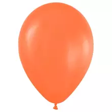 Воздушные шары 50 шт. М12/30 см. MESHU пастель оранжевый