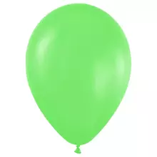 Воздушные шары 50 шт. М12/30 см. MESHU пастель светло-зеленый