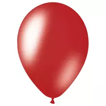 Воздушные шары 50 шт. М12/30 см. MESHU металлик красный