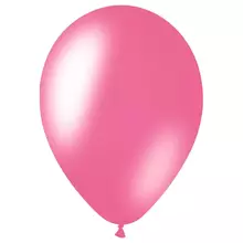 Воздушные шары, 50 шт. М12/30 см. MESHU, металлик, розовый
