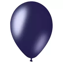 Воздушные шары, 50 шт. М12/30 см. MESHU, металлик, фиолетовый