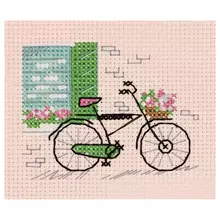 Набор для вышивания Klart "Зарисовки. Велосипед" 105*9см