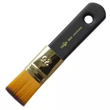 Кисть-флейц художественная Гамма синтетика №25 короткая ручка