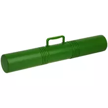 Тубус А1 СТАММ с ручкой 3-х секционный зеленый