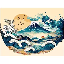 Картина по номерам на холсте ТРИ СОВЫ "Япония" 30*40 с акриловыми красками и кистями