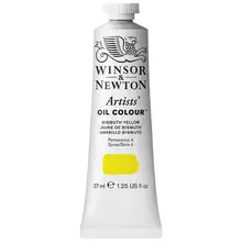 Краска масляная профессиональная Winsor&Newton "Artists Oil", 37 мл. желтый висмут