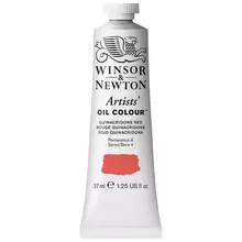 Краска масляная профессиональная Winsor&Newton "Artists Oil" 37 мл. хинакридоновый красный